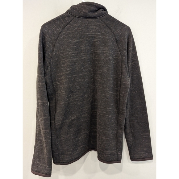 Patagonia Better Sweater Quarter Zip Fleece Pullover in Dark Walnut Size Small - Picture 4 of 8